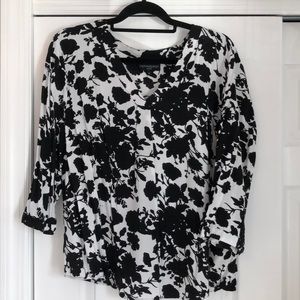 Cynthia Rowley 3/4 Sleeve Blouse